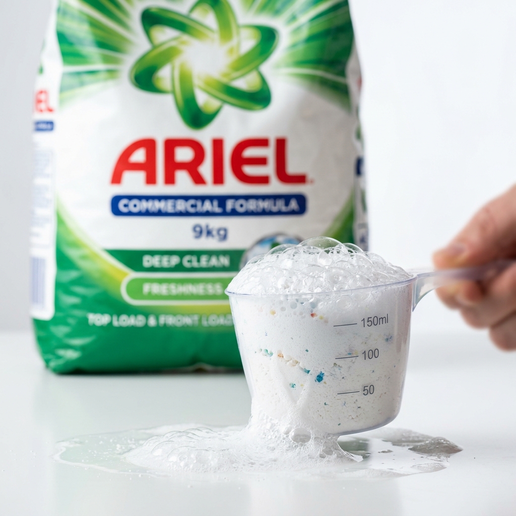 Công nghệ bọt siêu mịn và hạt enzyme hoạt tính tẩy sạch vết bẩn